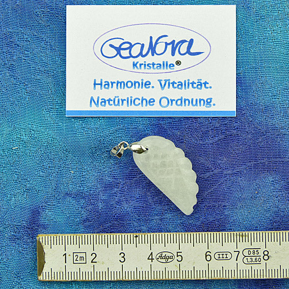 GeaNova-Kristall-Kettenanhänger-Engelsflügel