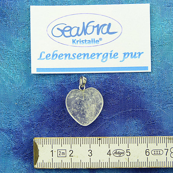 GeaNova-Kristall®-Kettenanhänger Herz