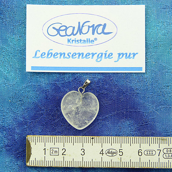 GeaNova-Kristall®-Kettenanhänger Herz