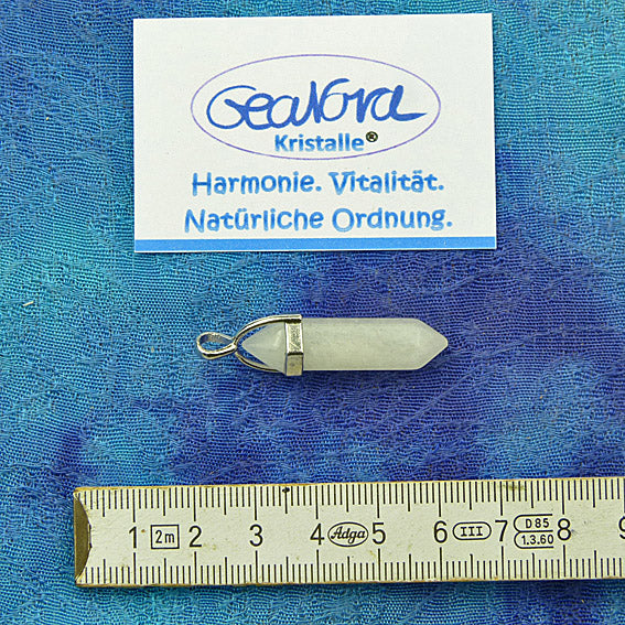 GeaNova-Kristall®-Kettenanhänger mit silberner Öse - 120