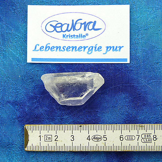 GeaNova-Kristall®Rohkristallspitze - klar - Einzelstück - 153
