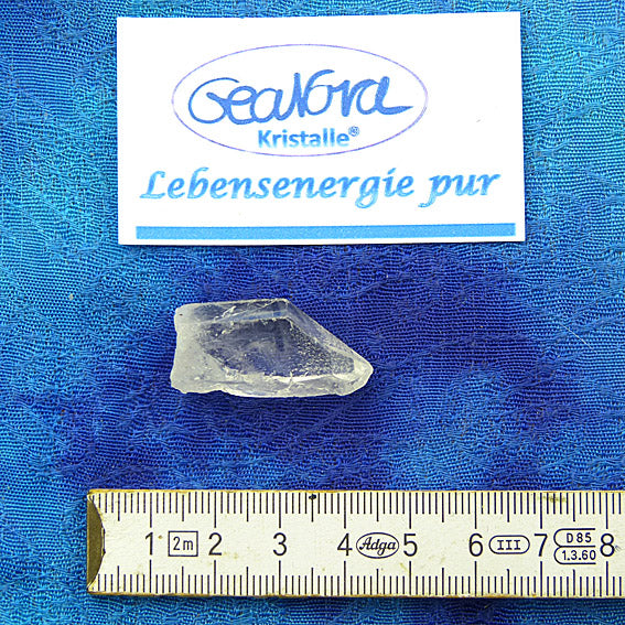 GeaNova-Kristall®Rohkristallspitze - klar - Einzelstück - 154