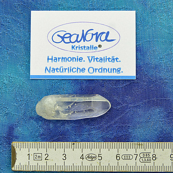 GeaNova-Kristall®Rohkristallspitze - klar - Einzelstück - 163