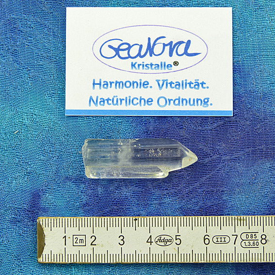 GeaNova-Kristall®Rohkristallspitze - klar - Einzelstück - 14